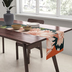 Floral Portrait 24 Table Runner Gallery Image 2