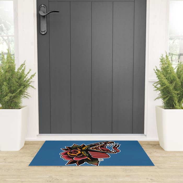 Snake Tattoo Welcome Mat Gallery Image 3
