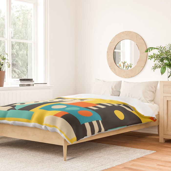 Fun City Duvet Cover Gallery Image 2
