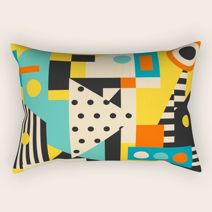 Fun City Rectangular Pillow Gallery Image 2