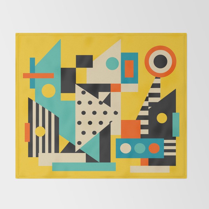 Fun City Throw Blanket Gallery Image 2