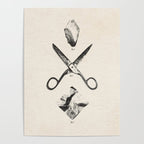 PLAY / Rock Scissors Paper - vintage Poster Gallery Image 4