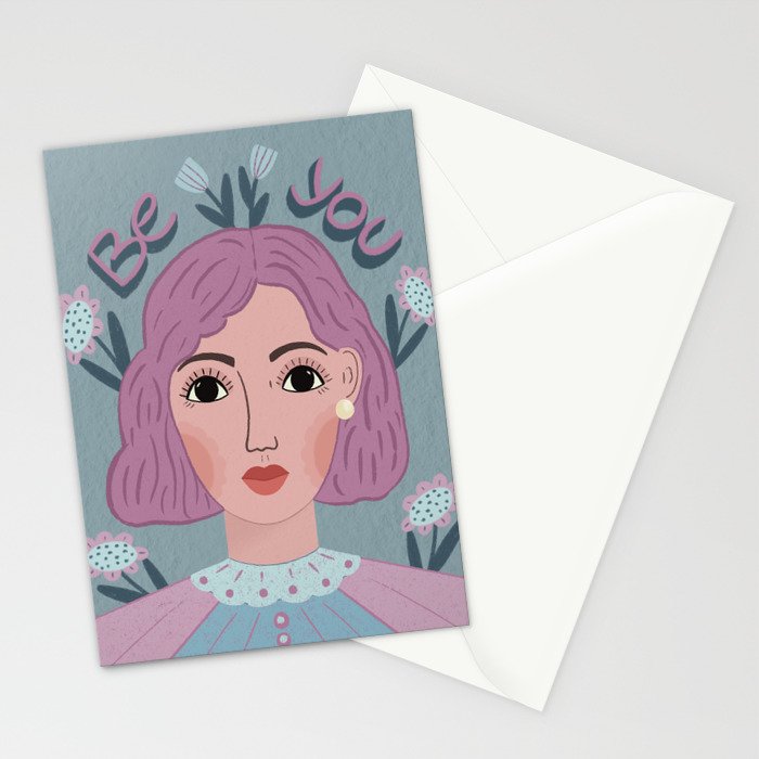 be you woman power  Stationery Card Gallery Image 2