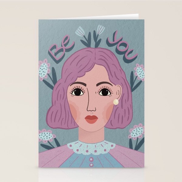be you woman power  Stationery Card Gallery Image 2