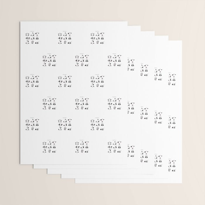 Yoga Panda II Wrapping Paper Gallery Image 3