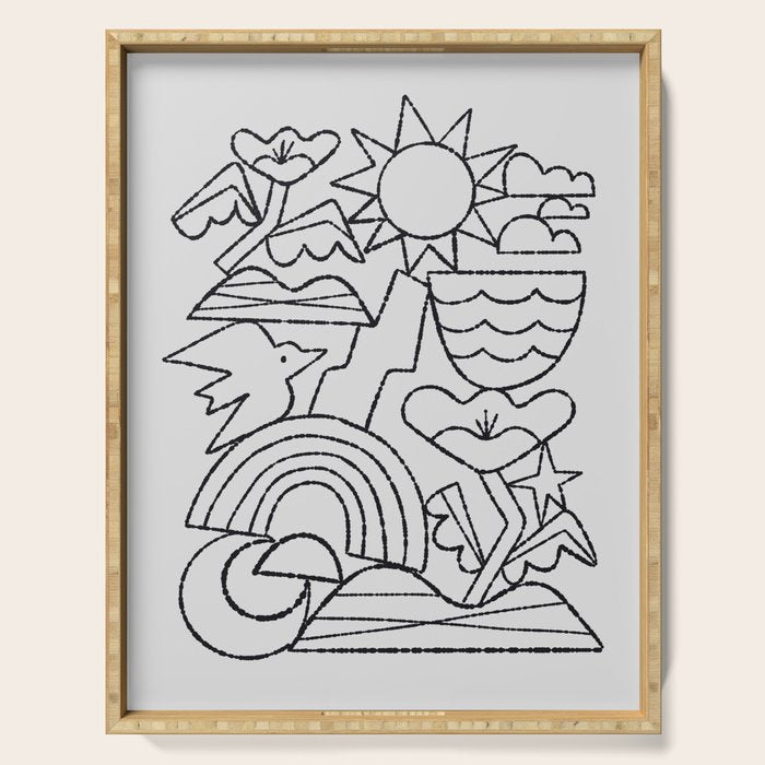 Stack No. 2 Serving Tray Gallery Image 1