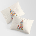 Modern Christmas Tree Pillow Sham Gallery Image 3