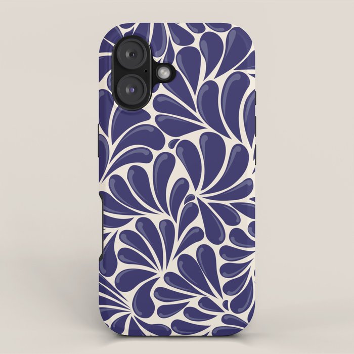Mexican Talavera Organic Shapes by Akbaly iPhone Case