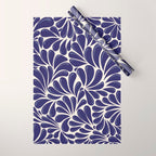 Mexican Talavera Organic Shapes by Akbaly Wrapping Paper Gallery Image 1