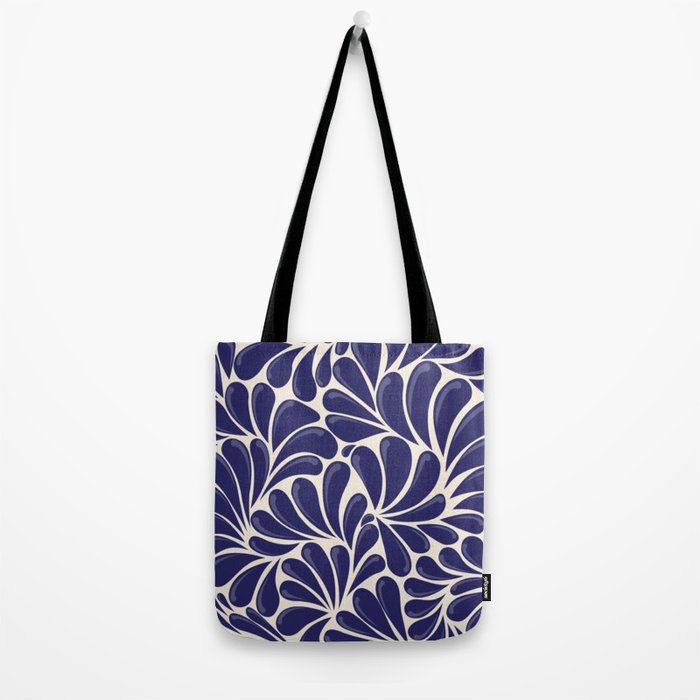 Mexican Talavera Organic Shapes by Akbaly Tote Bag Gallery Image 2