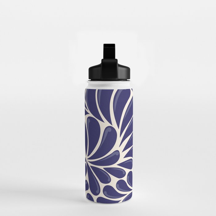 Mexican Talavera Organic Shapes by Akbaly Water Bottle Gallery Image 2