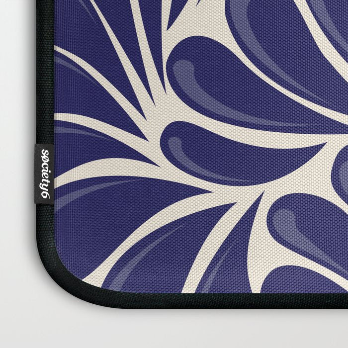 Mexican Talavera Organic Shapes by Akbaly Laptop Sleeve Gallery Image 3