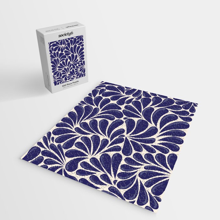 Mexican Talavera Organic Shapes by Akbaly Jigsaw Puzzle Gallery Image 2