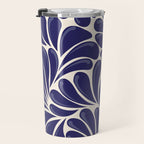 Mexican Talavera Organic Shapes by Akbaly Travel Mug Gallery Image 3