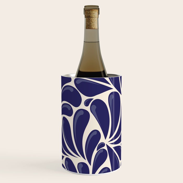 Mexican Talavera Organic Shapes by Akbaly Wine Chiller Gallery Image 1