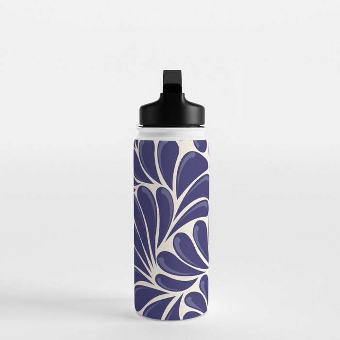Mexican Talavera Organic Shapes by Akbaly Water Bottle Gallery Image 3