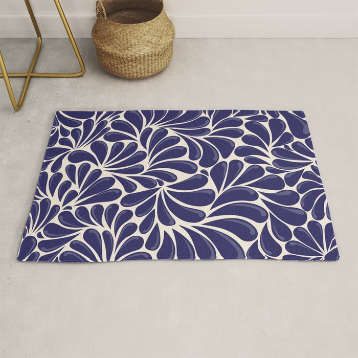 Mexican Talavera Organic Shapes by Akbaly Rug Gallery Image 1