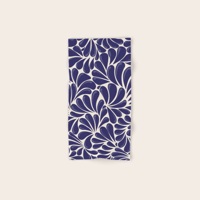 Mexican Talavera Organic Shapes by Akbaly Bath Towel Gallery Image 1