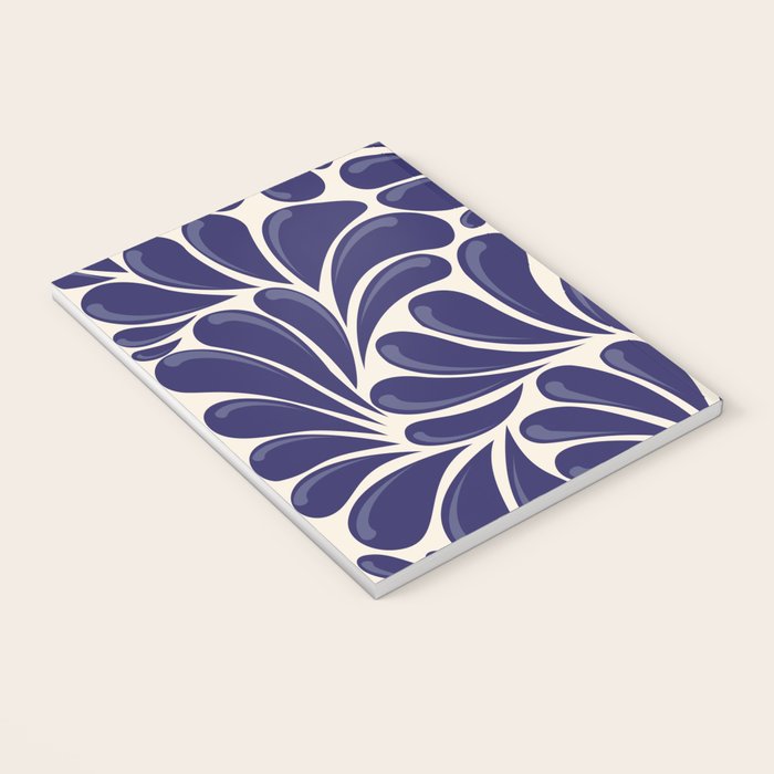 Mexican Talavera Organic Shapes by Akbaly Notebook Gallery Image 3