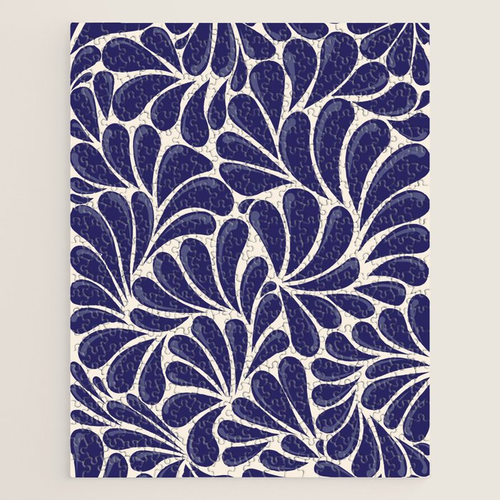 Mexican Talavera Organic Shapes by Akbaly Jigsaw Puzzle Gallery Image 1