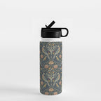William Morris Seasons by May Melsetter Indigo Water Bottle Gallery Image 1