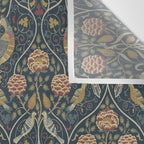 William Morris Seasons by May Melsetter Indigo Wall Tapestry Gallery Image 3