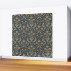 William Morris Seasons by May Melsetter Indigo Wall Mural Gallery Image 2