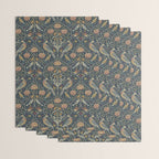 William Morris Seasons by May Melsetter Indigo Wrapping Paper Gallery Image 3