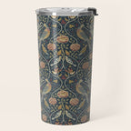 William Morris Seasons by May Melsetter Indigo Travel Mug Gallery Image 2