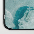 Clear blue water | Colorful ocean photography print | Turquoise sea Laptop Sleeve Gallery Image 3