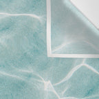Clear blue water | Colorful ocean photography print | Turquoise sea Wall Tapestry Gallery Image 3