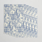just cattle classic blue pearl Wrapping Paper Gallery Image 3