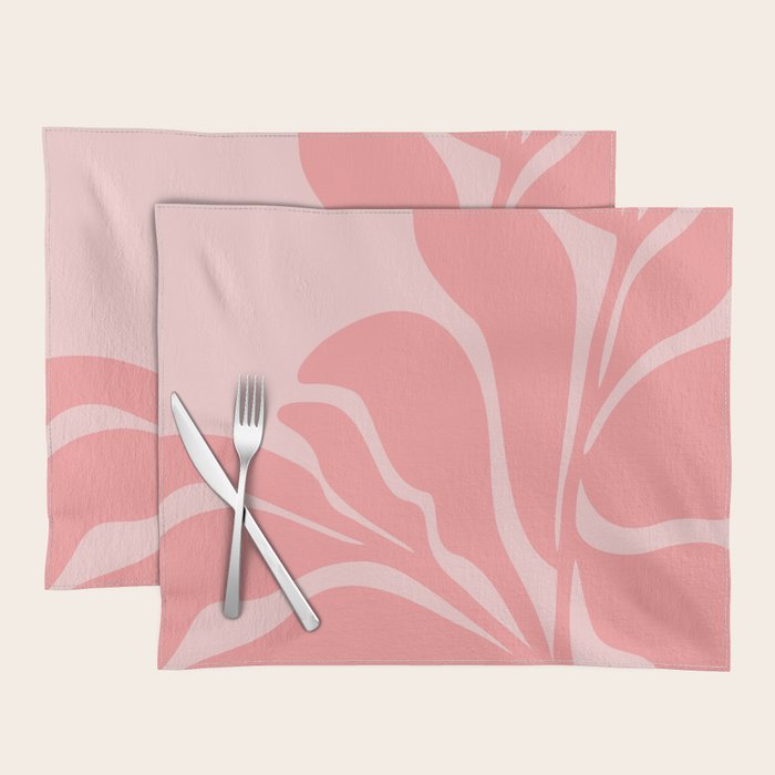 Sunny Pink Garden Placemat Gallery Image 1