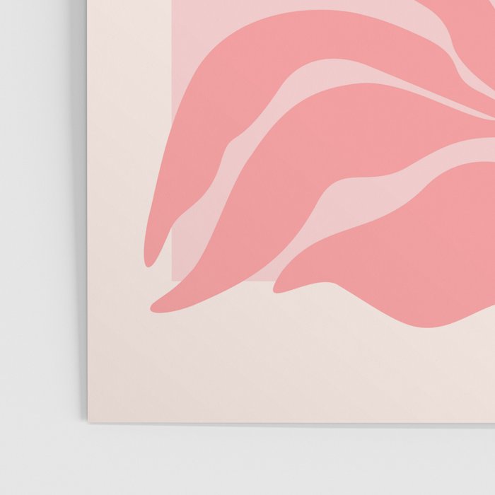 Sunny Pink Garden Poster Gallery Image 3