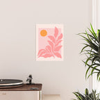 Sunny Pink Garden Poster Gallery Image 2