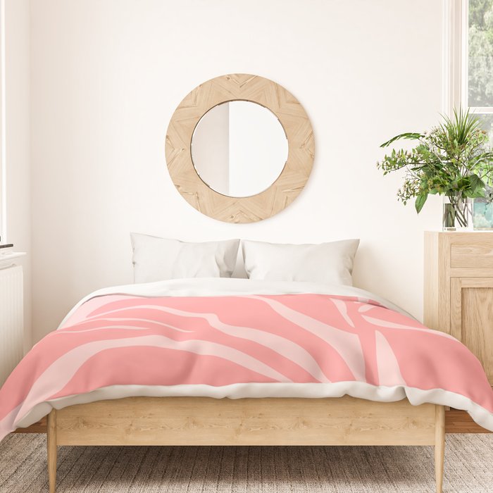Sunny Pink Garden Duvet Cover Gallery Image 3