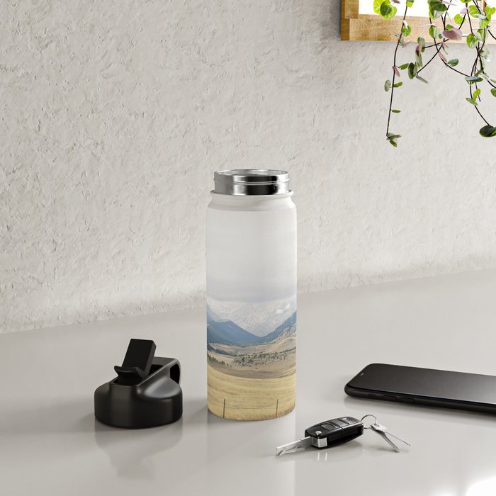 Montana Blues | Montana Landscape Photography | Western Landscape Water Bottle Gallery Image 4