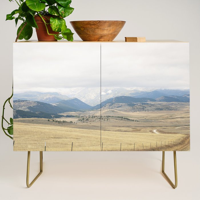 Montana Blues | Montana Landscape Photography | Western Landscape Credenza Gallery Image 1
