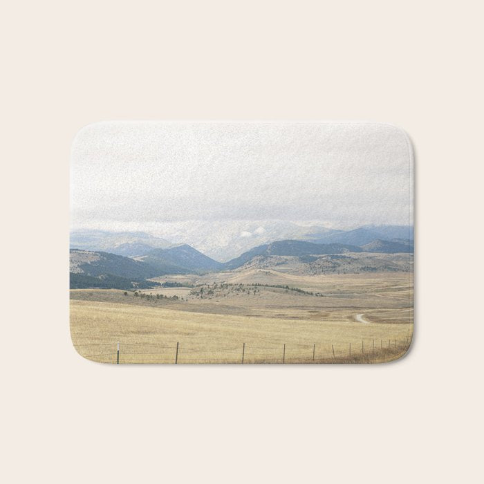 Montana Blues | Montana Landscape Photography | Western Landscape Bath Mat Gallery Image 1