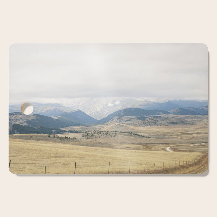 Montana Blues | Montana Landscape Photography | Western Landscape Cutting Board Gallery Image 1