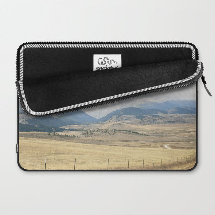 Montana Blues | Montana Landscape Photography | Western Landscape Laptop Sleeve Gallery Image 2