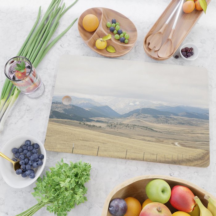 Montana Blues | Montana Landscape Photography | Western Landscape Cutting Board Gallery Image 2