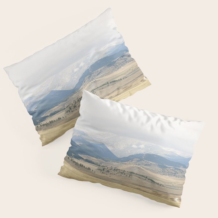 Montana Blues | Montana Landscape Photography | Western Landscape Pillow Sham Gallery Image 3