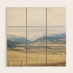 Montana Blues | Montana Landscape Photography | Western Landscape Wood Wall Art Gallery Image 1