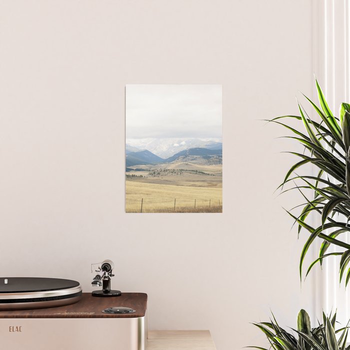 Montana Blues | Montana Landscape Photography | Western Landscape Poster Gallery Image 2