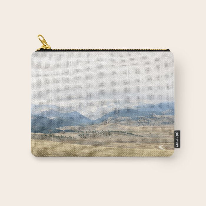 Montana Blues | Montana Landscape Photography | Western Landscape Carry All Pouch Gallery Image 1