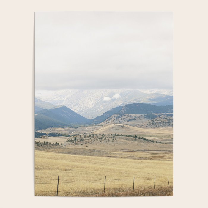 Montana Blues | Montana Landscape Photography | Western Landscape Poster Gallery Image 1