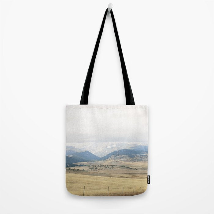 Montana Blues | Montana Landscape Photography | Western Landscape Tote Bag Gallery Image 2