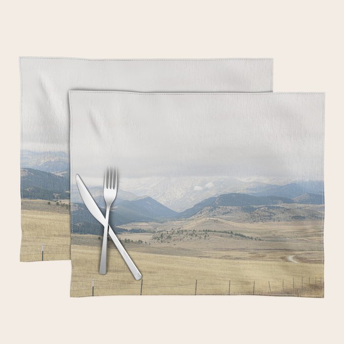 Montana Blues | Montana Landscape Photography | Western Landscape Placemat Gallery Image 1