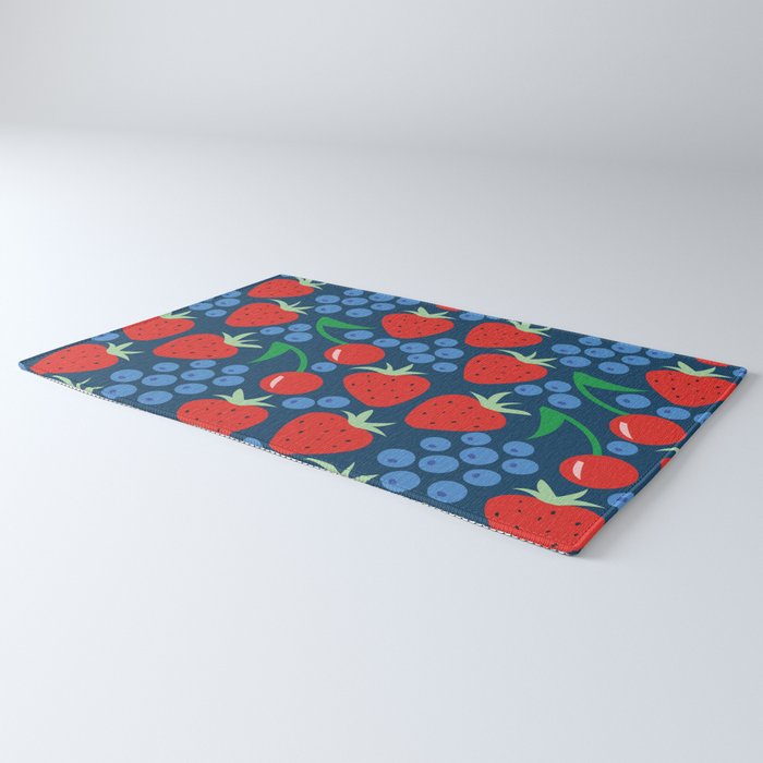 Strawberry pattern Rug Gallery Image 3